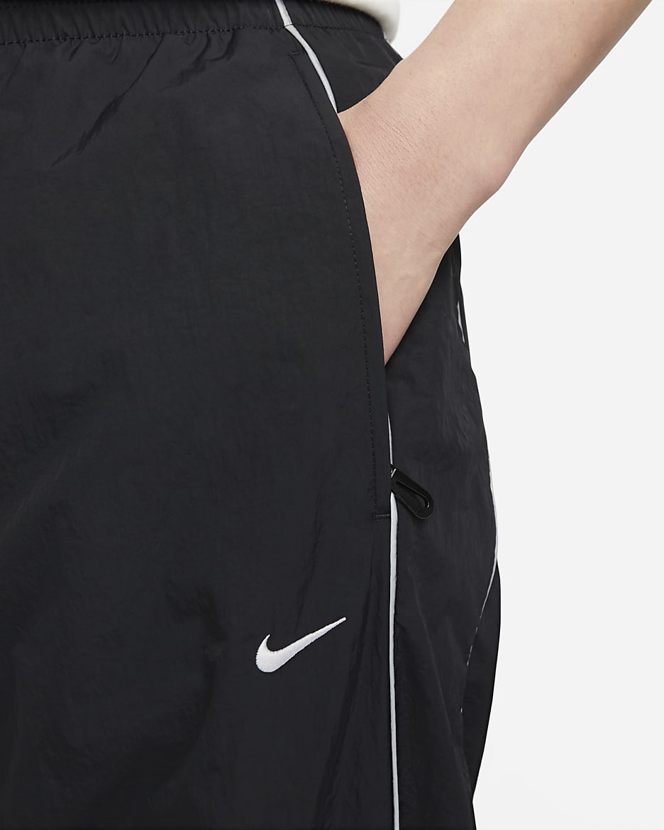 Mens nike black tracksuit bottoms best sale